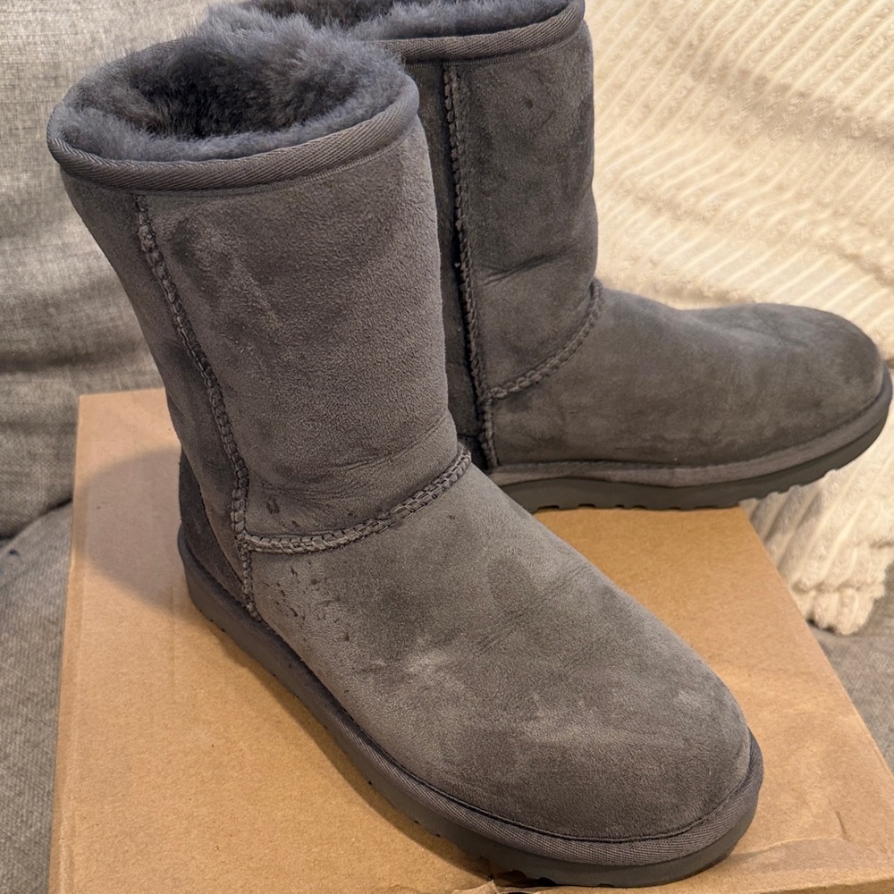 Gray Ugg Boots - image 6